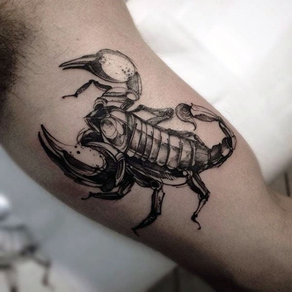 skorpion tattoo 143