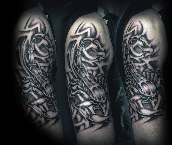 skorpion tattoo 176