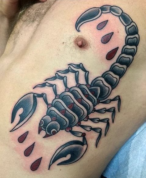 skorpion tattoo 263