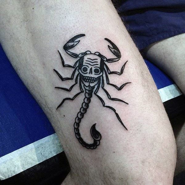 skorpion tattoo 323