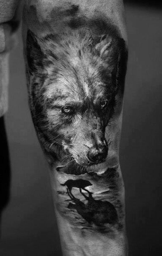 wolf tattoo 128