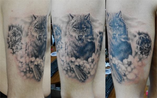 wolf tattoo 140