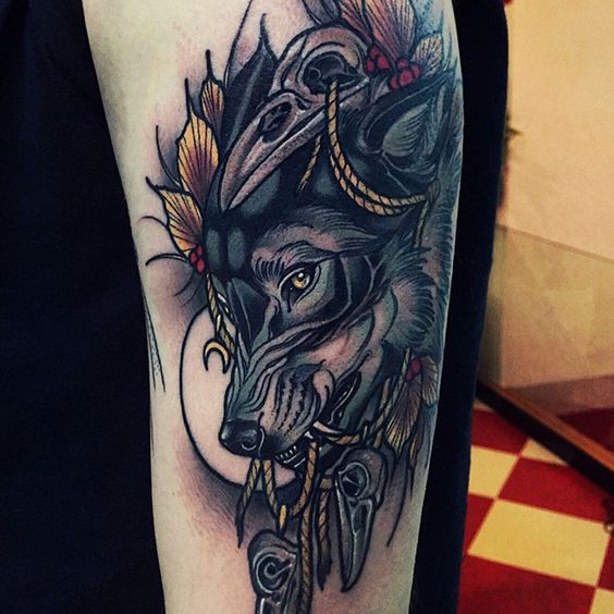 wolf tattoo 143