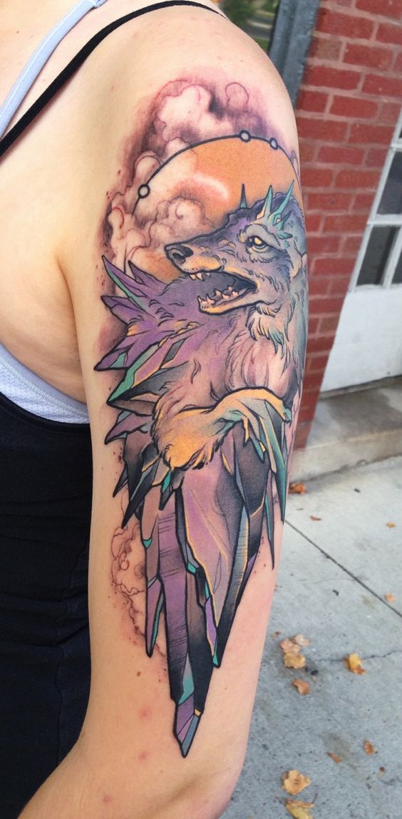 wolf tattoo 146