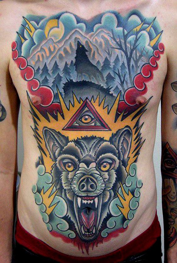 wolf tattoo 23