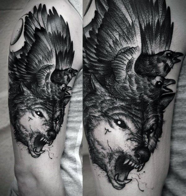 wolf tattoo 245
