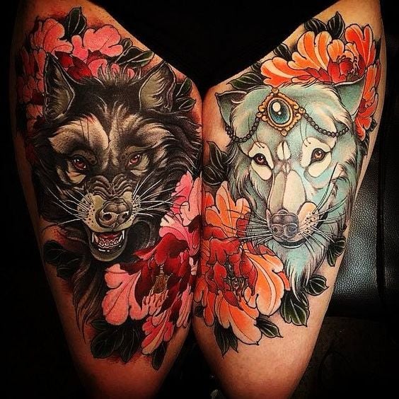 wolf tattoo 26
