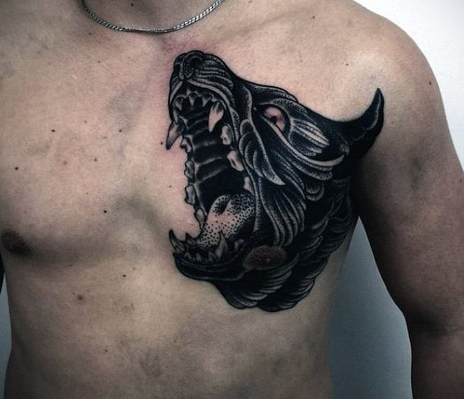 wolf tattoo 308