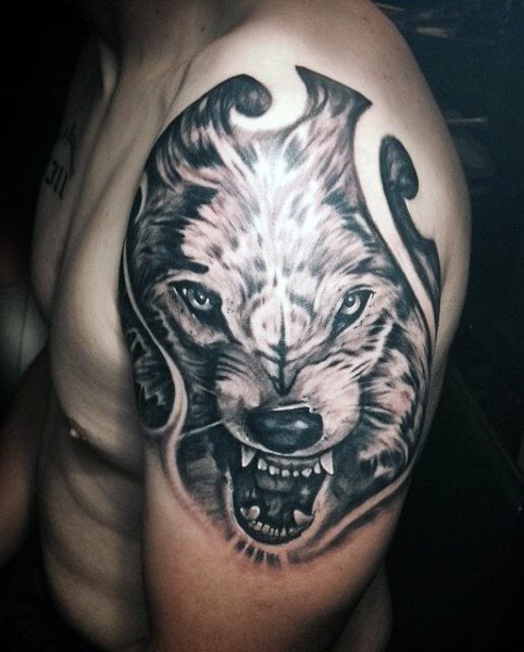 wolf tattoo 311
