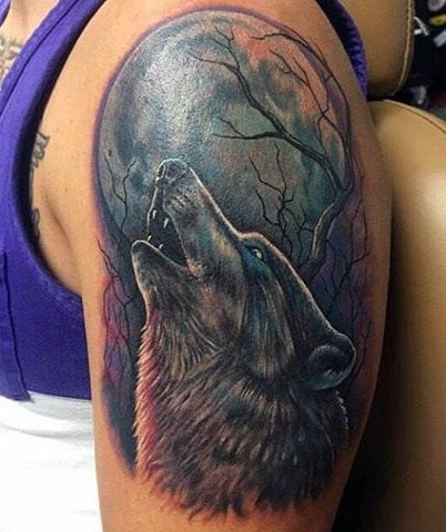wolf tattoo 335