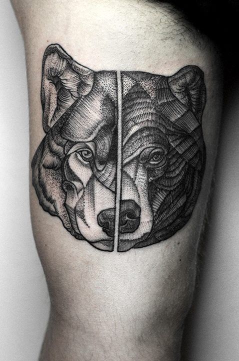 wolf tattoo 35