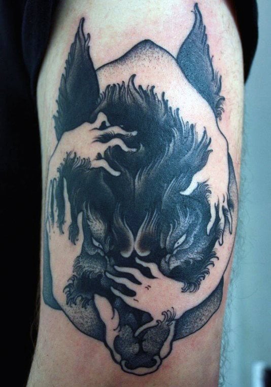 wolf tattoo 380