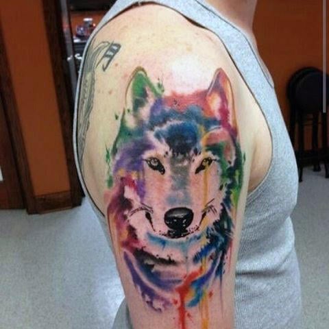 wolf tattoo 395