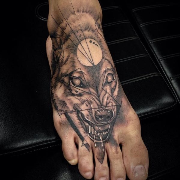 wolf tattoo 413