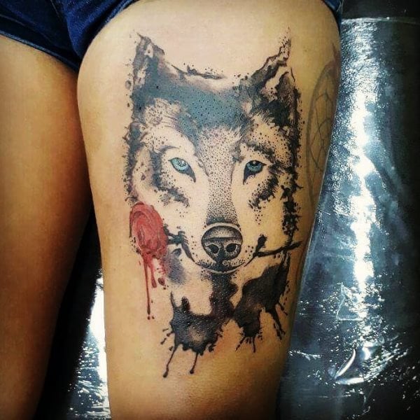wolf tattoo 449