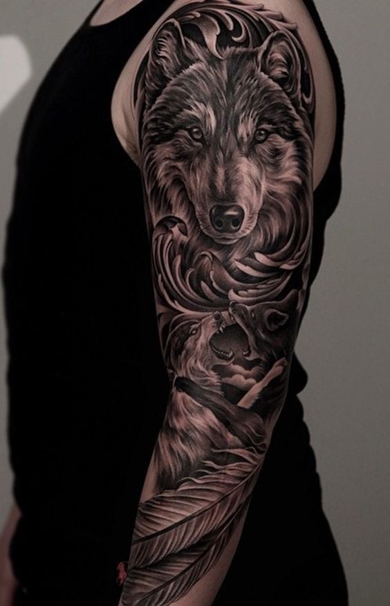 wolf tattoo 47
