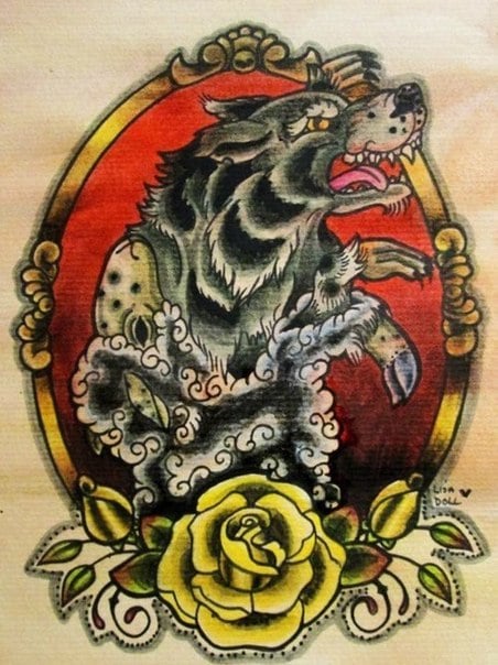 wolf tattoo 512