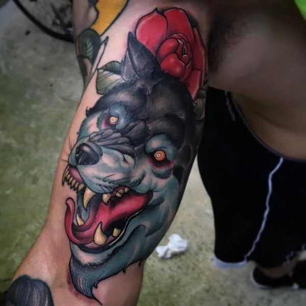 wolf tattoo 524