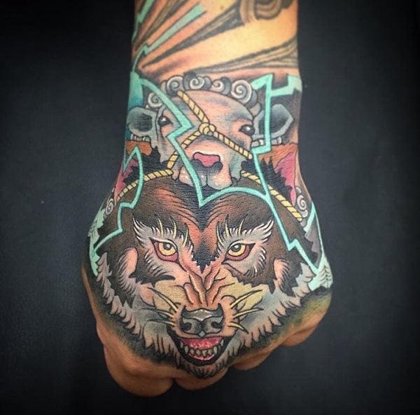 wolf tattoo 536