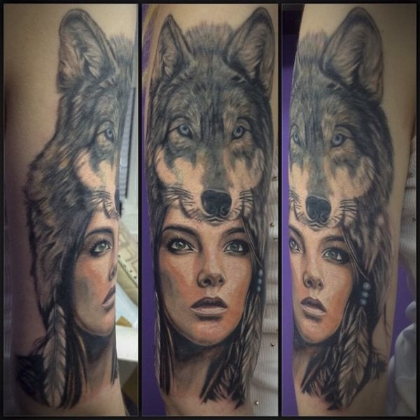 wolf tattoo 548