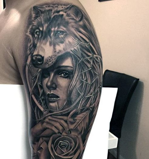 wolf tattoo 560