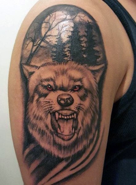 wolf tattoo 563