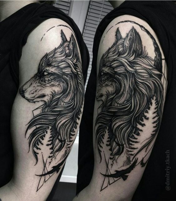 wolf tattoo 584