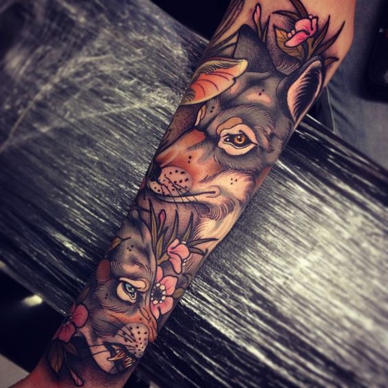 wolf tattoo 77