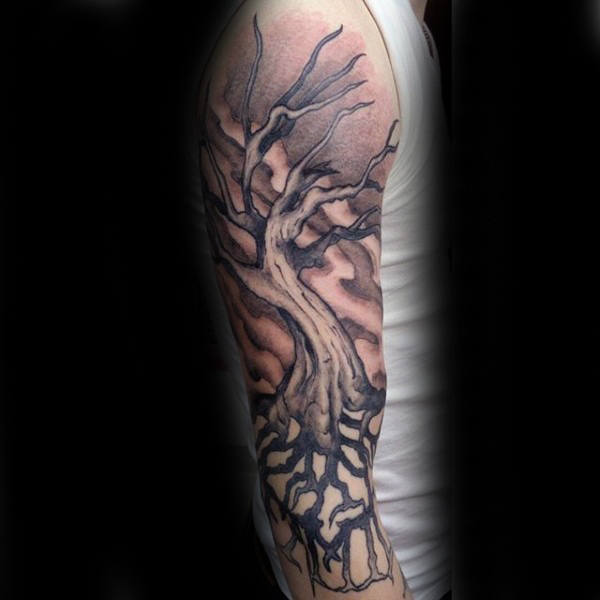 Baumwurzeln tattoo 37