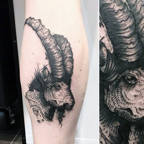 steinbock tattoo 03