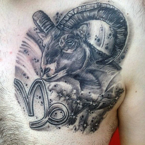 steinbock tattoo 45