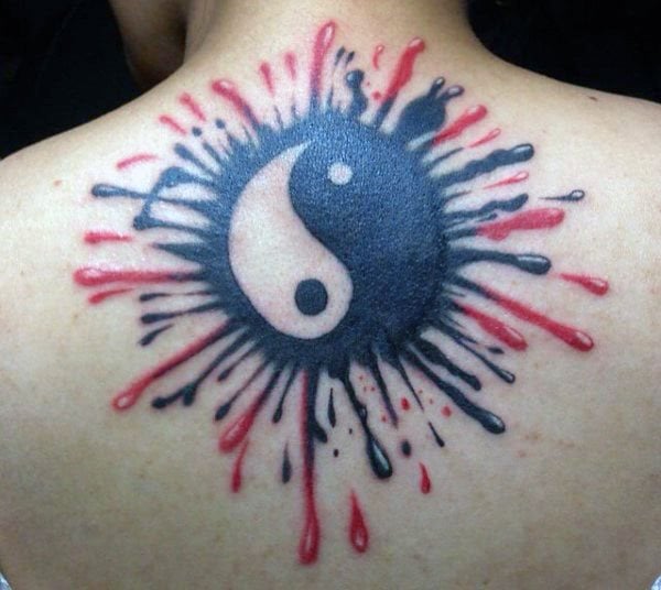 yin yang symbole tattoo 41