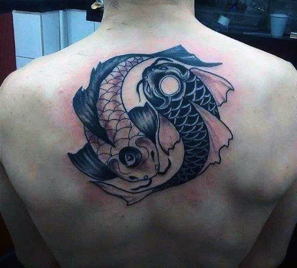 yin yang symbole tattoo 71