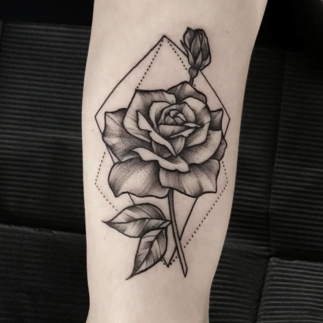 rose tattoo 167