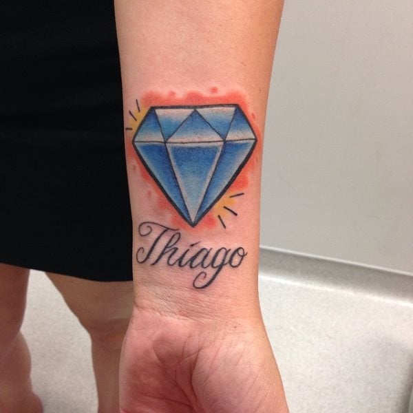 diamant tattoo 164