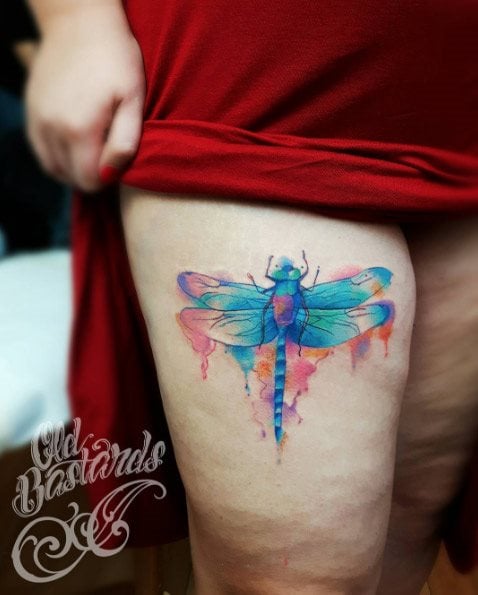 libelle tattoo 122