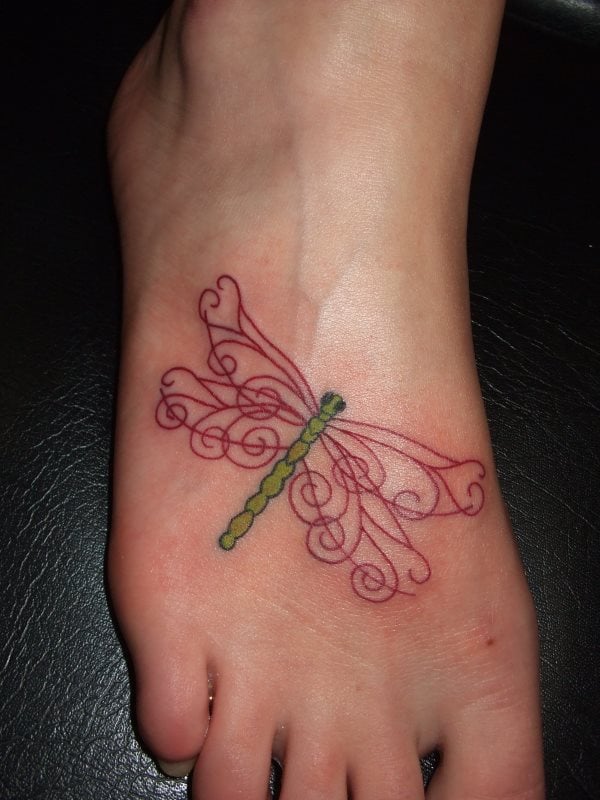 libelle tattoo 281