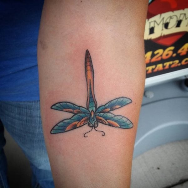 libelle tattoo 464