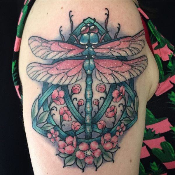 libelle tattoo 467