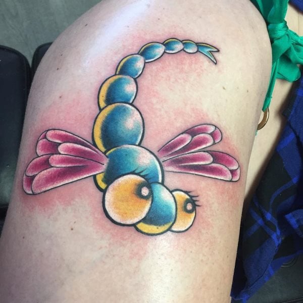 libelle tattoo 497