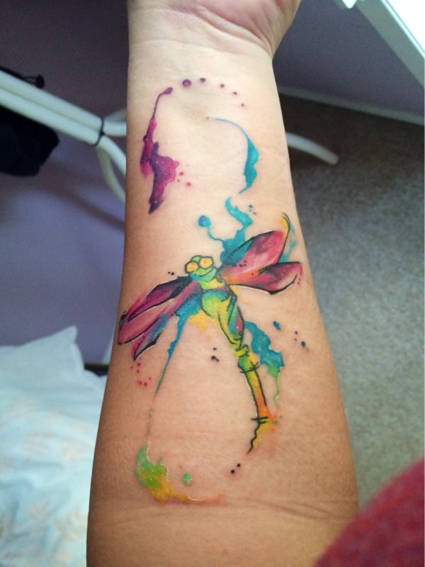 libelle tattoo 575
