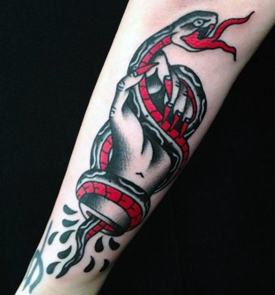 schlange tattoo 26