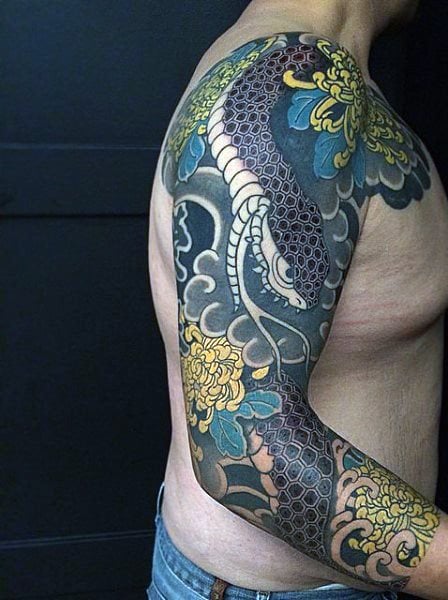 schlange tattoo 41