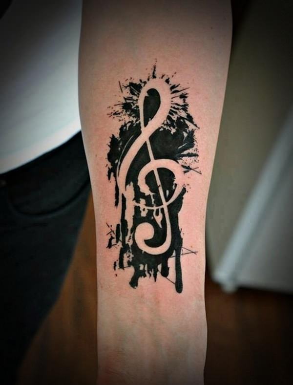 Musik tattoo 145