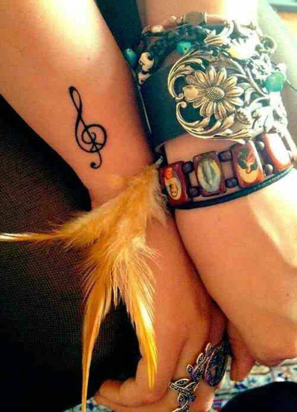 Musik tattoo 146