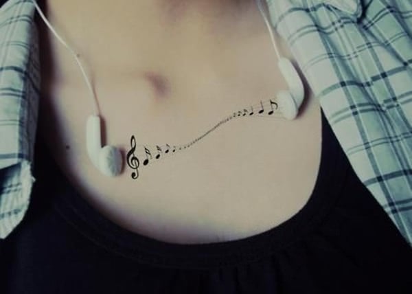Musik tattoo 147