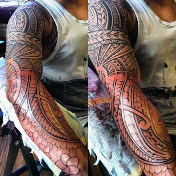 hawaiianische tattoo 10