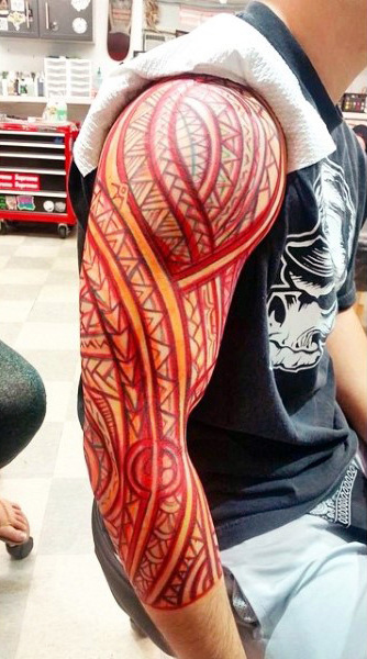 hawaiianische tattoo 116