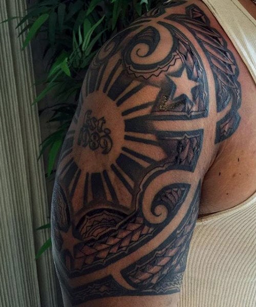 hawaiianische tattoo 58