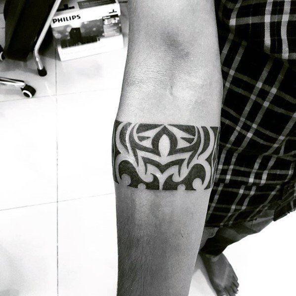 tribal armband tattoo 11